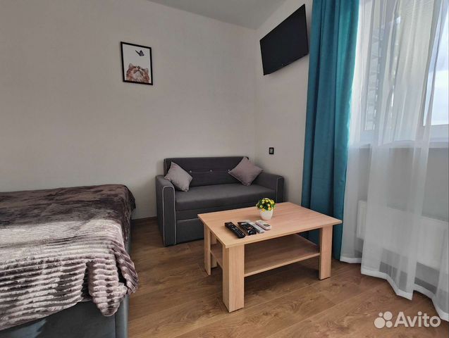 

Квартира-студия, 40 м², 3 кровати