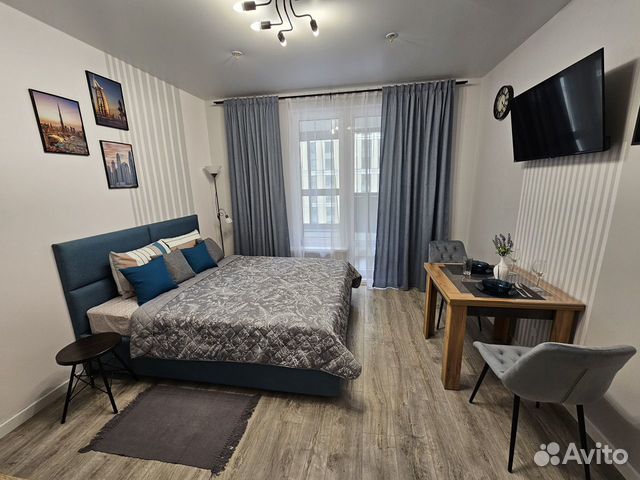 

Квартира-студия, 26 м², 1 кровать