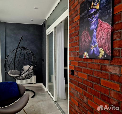 

1-к. квартира, 51 м², 2 кровати
