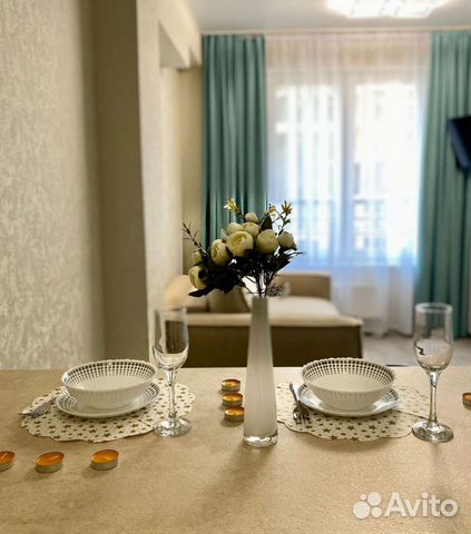 

Квартира-студия, 30 м², 2 кровати
