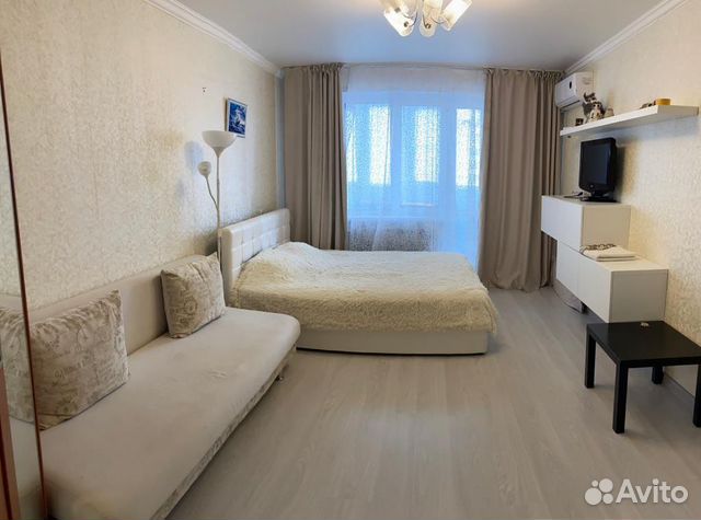

1-к. квартира, 38 м², 2 кровати