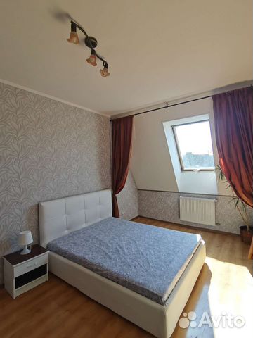 

1-к. квартира, 45 м², 2 кровати