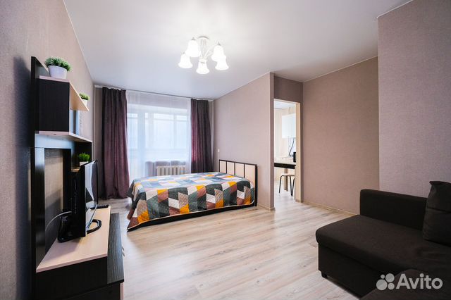 

1-к. квартира, 35 м², 2 кровати
