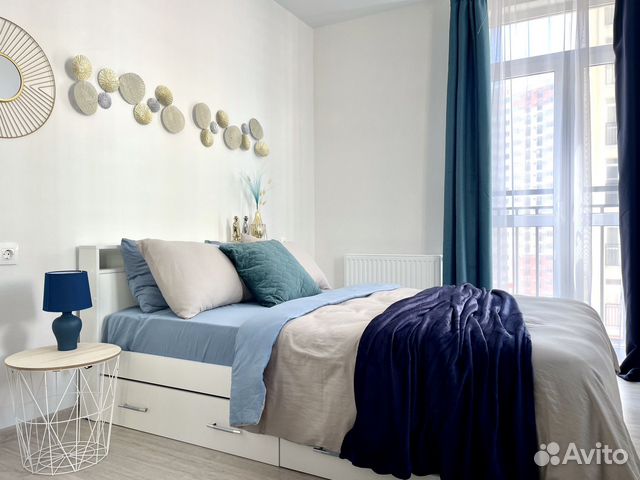 

Квартира-студия, 34 м², 2 кровати