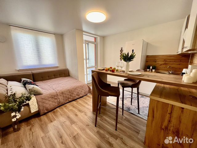 

Квартира-студия, 26 м², 1 кровать