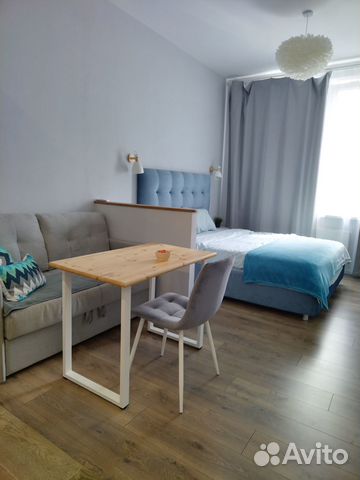 

Квартира-студия, 27 м², 2 кровати