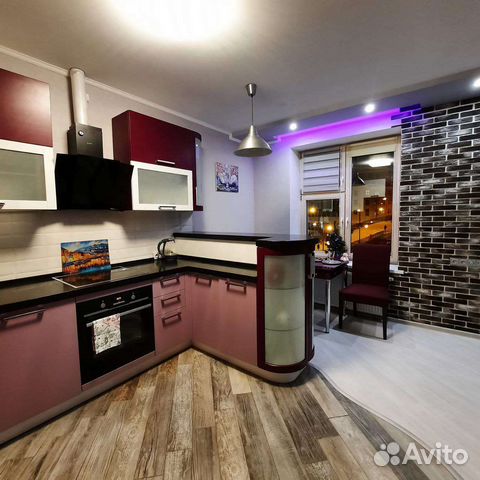 

1-к. квартира, 42 м², 2 кровати