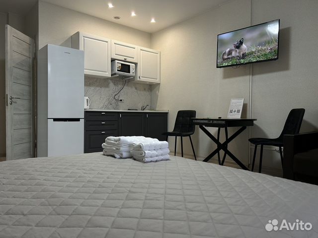 

Квартира-студия, 27 м², 2 кровати