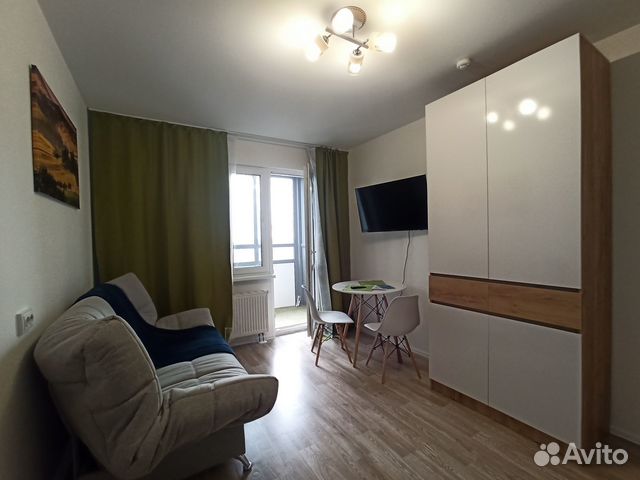 

Квартира-студия, 23,1 м², 2 кровати