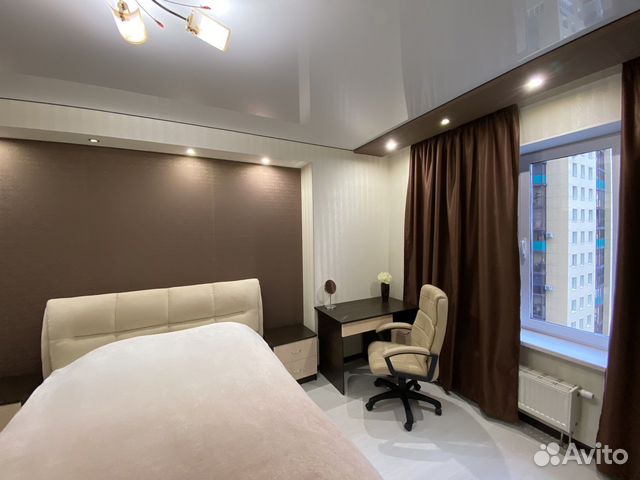 

1-к. квартира, 61 м², 3 кровати