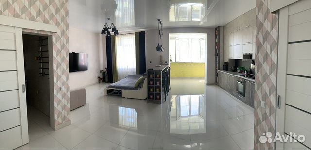 

Квартира-студия, 55 м², 2 кровати