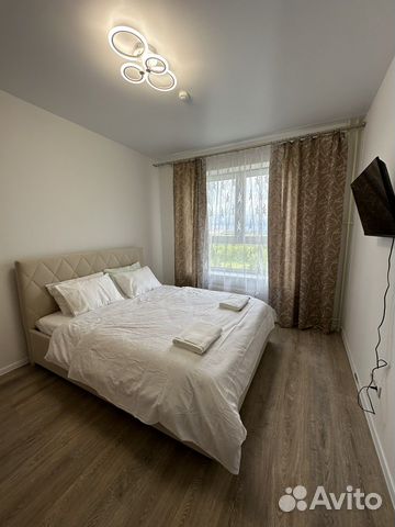 

1-к. квартира, 38 м², 2 кровати