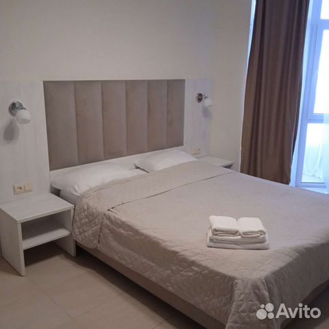 

Квартира-студия, 35 м², 2 кровати