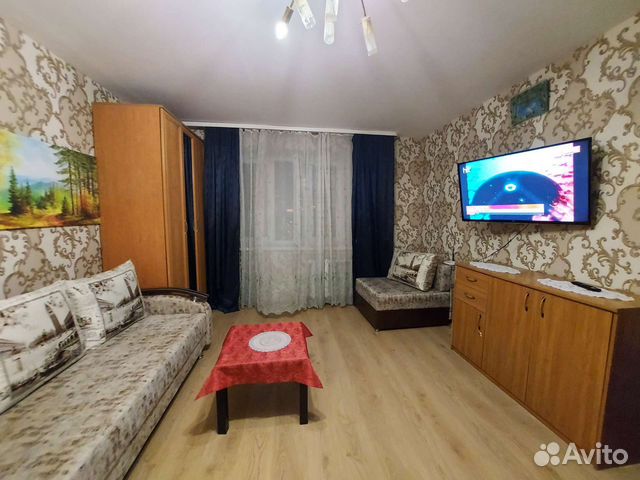 

1-к. квартира, 40 м², 3 кровати