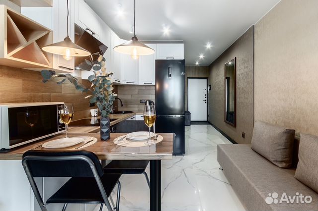 

Квартира-студия, 30 м², 2 кровати