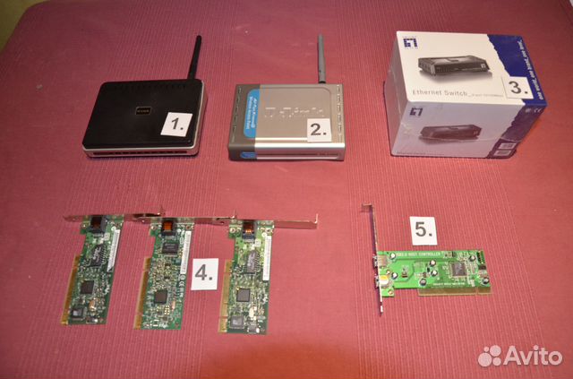 HP NC380T Dual Gigabit. Свитч. Intel pro 1000 MT