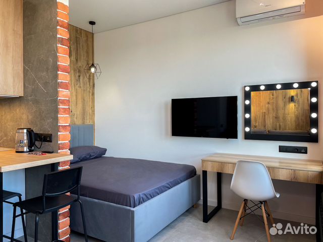 

Квартира-студия, 30 м², 2 кровати