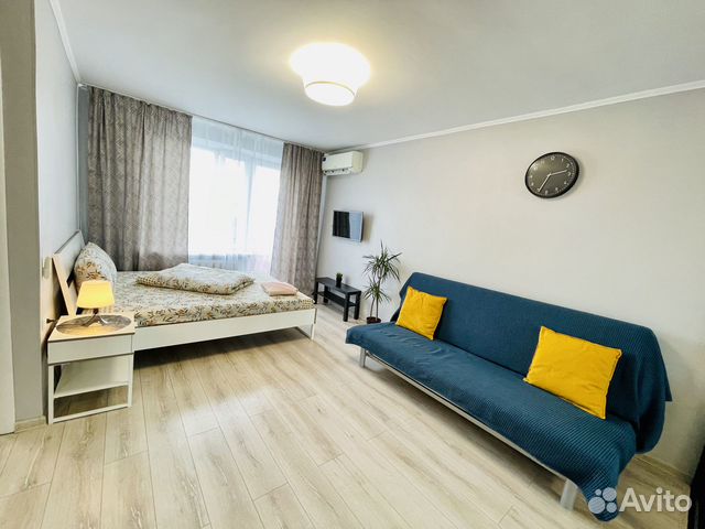 

1-к. квартира, 45 м², 2 кровати