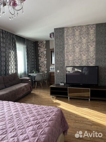 

Квартира-студия, 42 м², 2 кровати