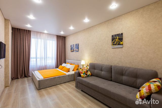 

1-к. квартира, 41 м², 2 кровати