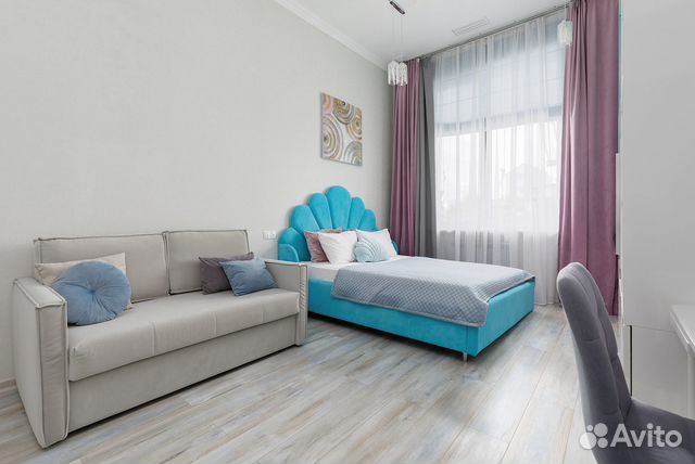 

Квартира-студия, 31 м², 2 кровати