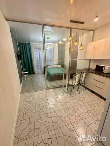 

Квартира-студия, 27,6 м², 1 кровать