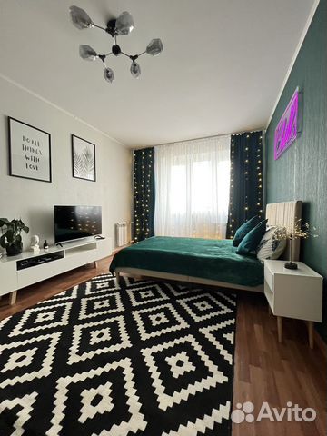 

1-к. квартира, 38,5 м², 1 кровать
