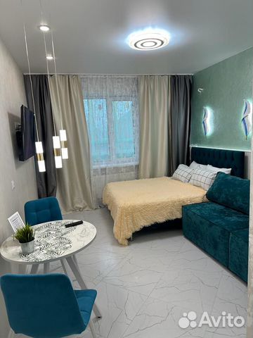 

Квартира-студия, 25 м², 2 кровати