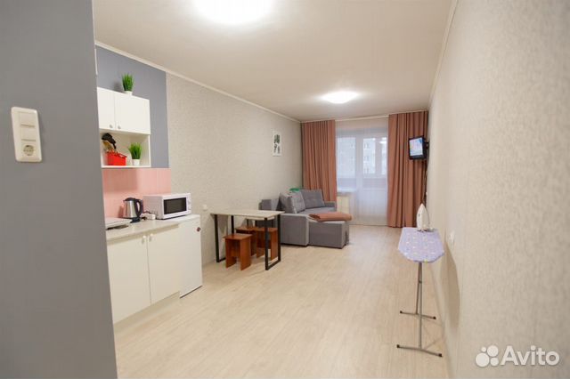 

Квартира-студия, 34 м², 1 кровать
