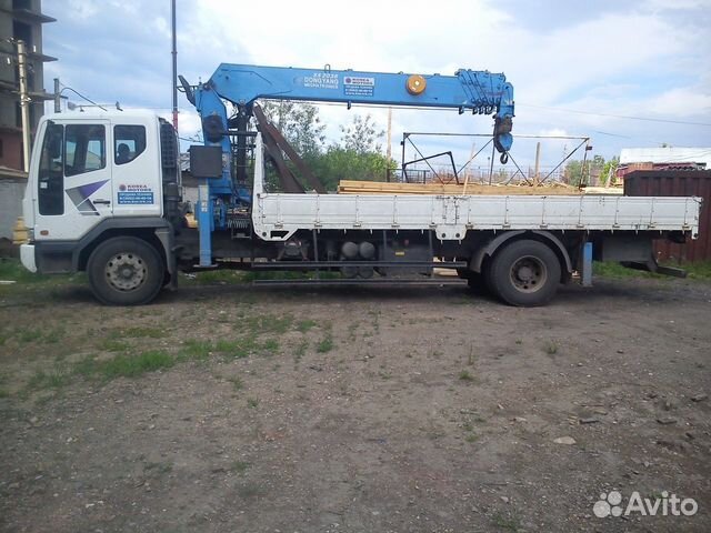 Кран-борт, кран борт, манипулятор, стрела 8 тн