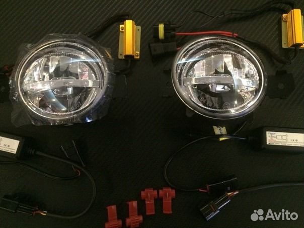 Диодные LED протифотуманные фары BMW X5 E70 Диодные LED протифотуманные фары BMW X5 E70