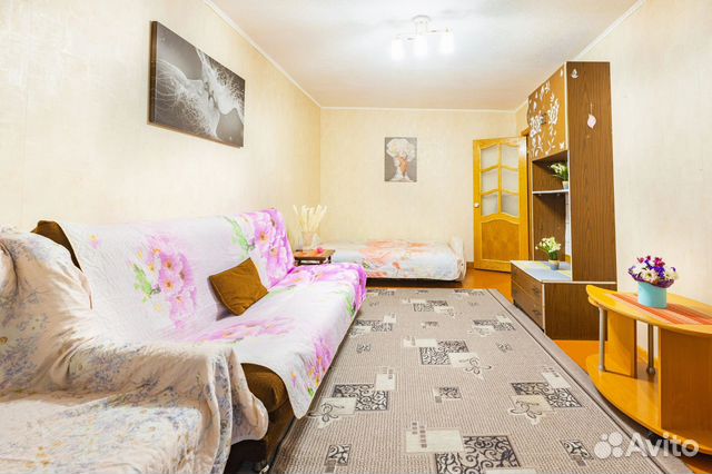 

1-к. квартира, 33 м², 3 кровати