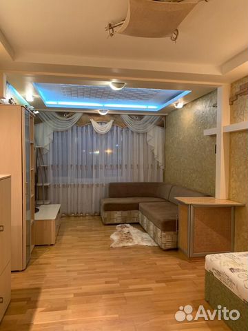 

1-к. квартира, 40 м², 2 кровати
