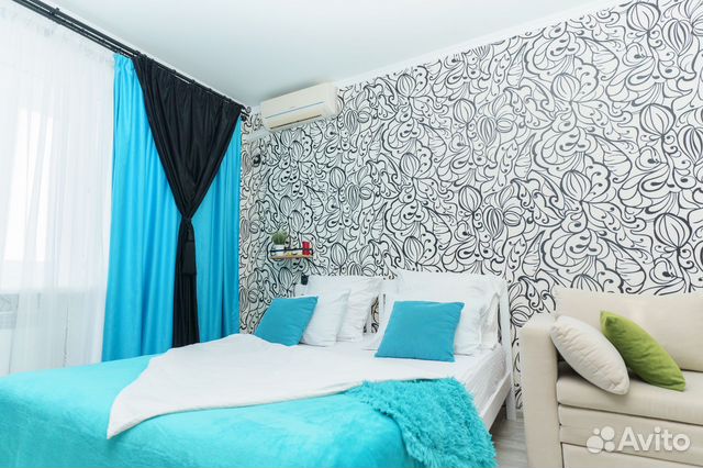 

1-к. квартира, 40 м², 2 кровати