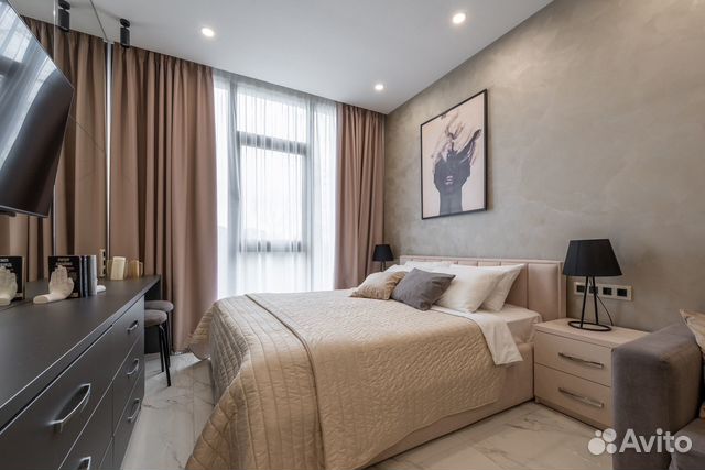 

Квартира-студия, 28 м², 2 кровати