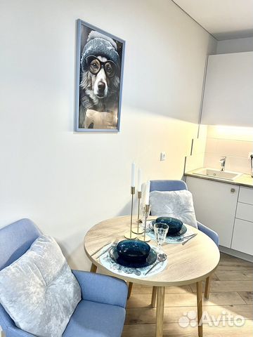 

Квартира-студия, 33 м², 1 кровать