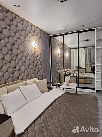 

Квартира-студия, 40 м², 2 кровати