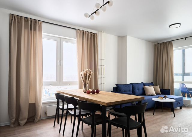 

3-к. квартира, 82,3 м², 3 кровати
