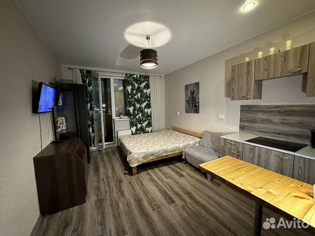 

Квартира-студия, 27 м², 3 кровати