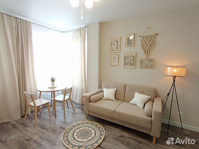 

1-к. квартира, 45 м², 2 кровати