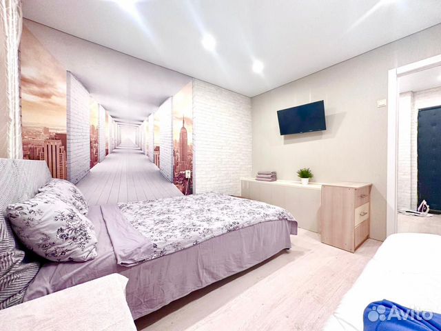 

1-к. квартира, 22 м², 2 кровати