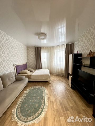 

1-к. квартира, 46 м², 2 кровати
