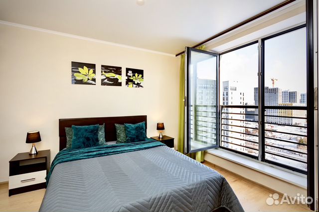 

1-к. квартира, 40 м², 2 кровати