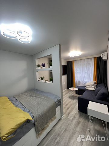 

1-к. квартира, 30 м², 2 кровати