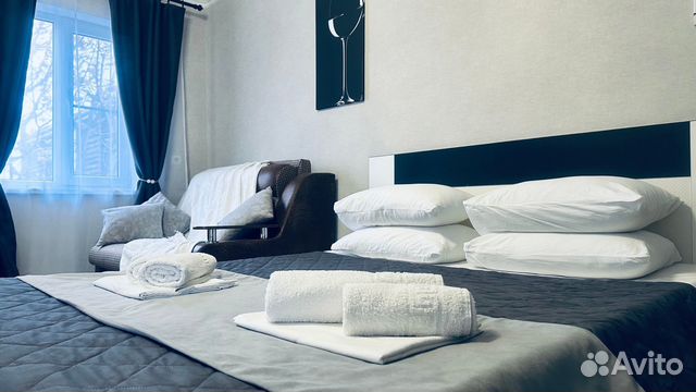 

Квартира-студия, 25 м², 4 кровати