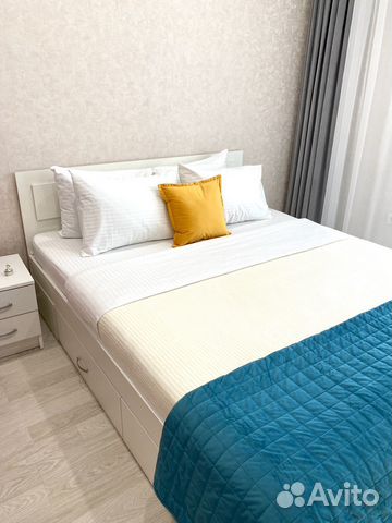 

1-к. квартира, 45 м², 2 кровати
