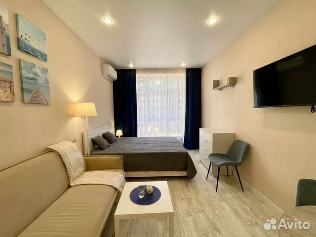 

Квартира-студия, 30 м², 2 кровати