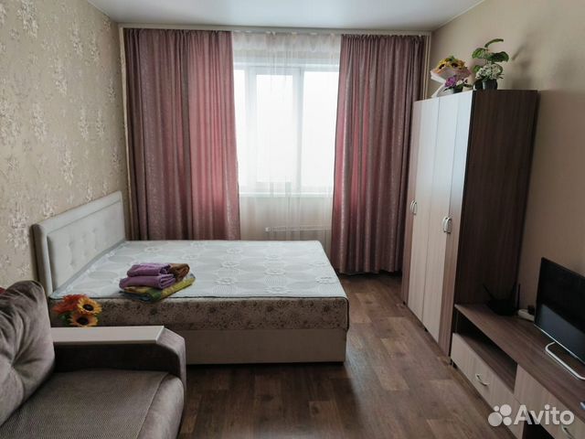

1-к. квартира, 42 м², 4 кровати