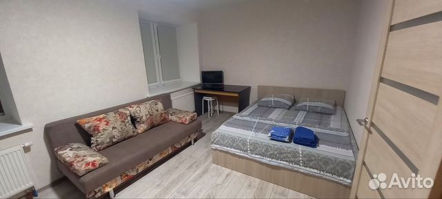 

Квартира-студия, 28 м², 2 кровати