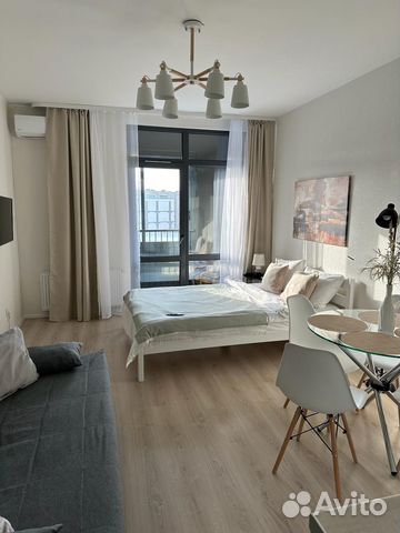 

Квартира-студия, 25 м², 2 кровати